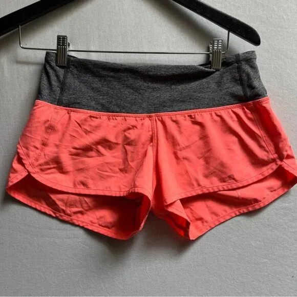 Lululemon Athletica Run Speed Shorts Sz 4 - Picture 2 of 10